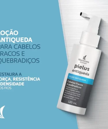 Mantecorp Pielus Loção Antiqueda 120ML – Fortalecimento Capilar e Estímulo ao Crescimento